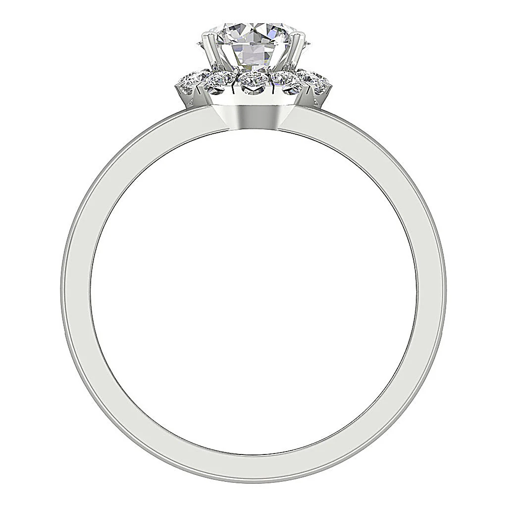 Handmade Round Diamond 14k Rose Gold I1/SI1 G 2.05Ct Solitaire Engagement Ring For Her - Image 5