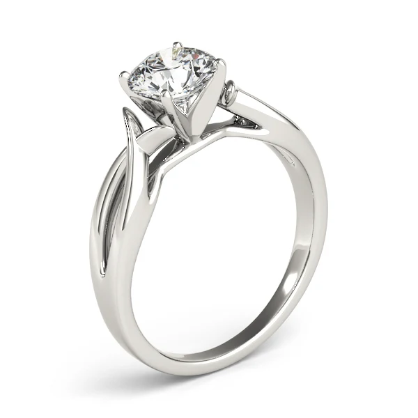 VS F 1.00-2.00 Carat Lab-Grown Round Diamond Infinity Shank Engagement Ring 14K Gold - Image 9