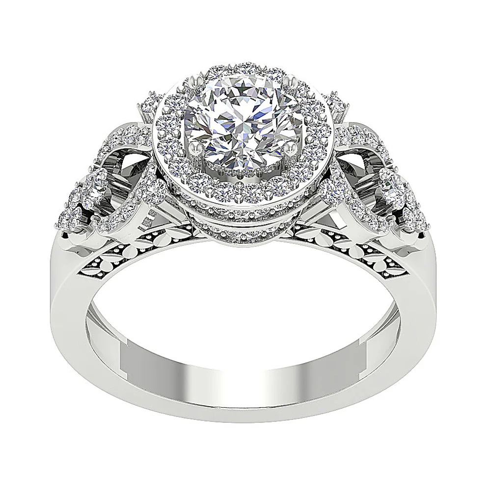 VS F 1.80Ct Round Brilliant Cut Lab Grown Diamond Solitaire Engagement Ring - Image 4