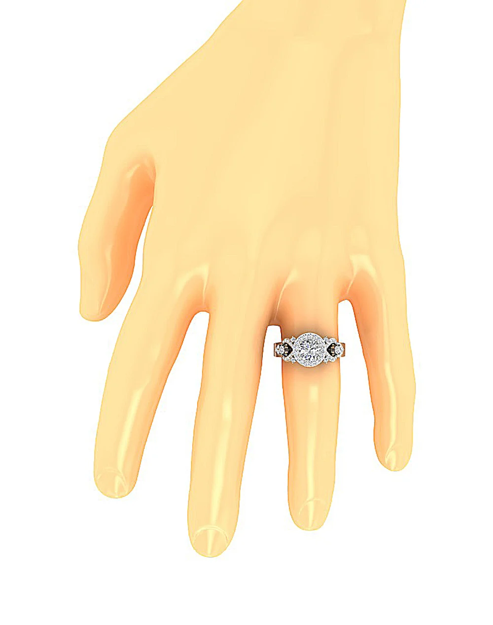 VS F 1.80Ct Round Brilliant Cut Lab Grown Diamond Solitaire Engagement Ring - Image 7