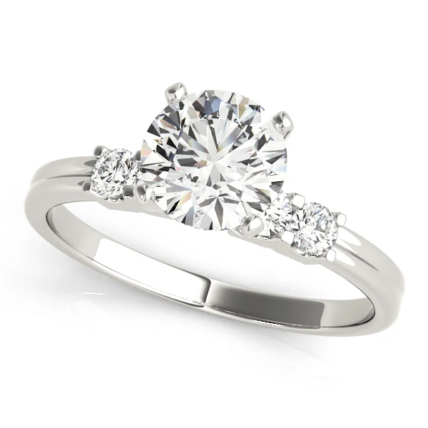 VS F 2.00 Ct Lab Grown Diamond Solitaire Engagement Ring For Women 14K Gold Prong Set