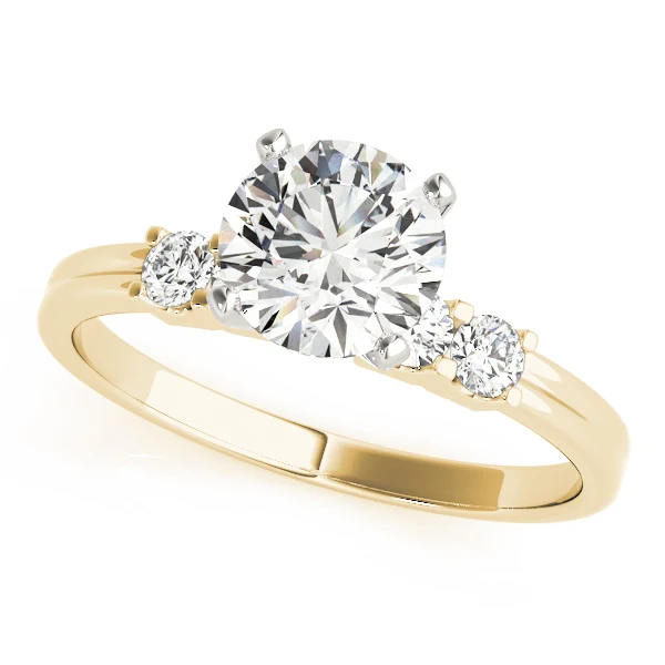 VS F 2.00 Ct Lab Grown Diamond Solitaire Engagement Ring For Women 14K Gold Prong Set - Image 2