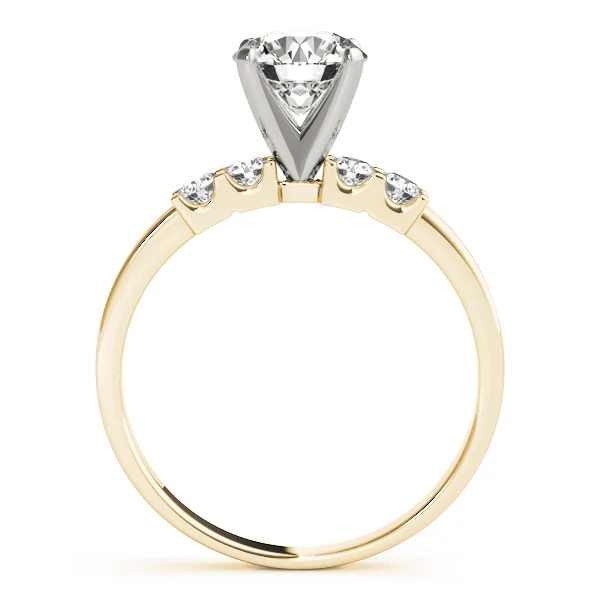 VS F 2.00 Ct Lab Grown Diamond Solitaire Engagement Ring For Women 14K Gold Prong Set - Image 4