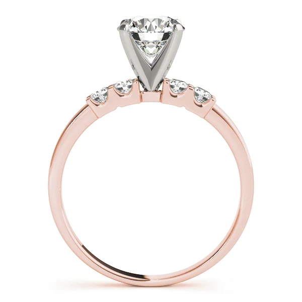 VS F 2.00 Ct Lab Grown Diamond Solitaire Engagement Ring For Women 14K Gold Prong Set - Image 5