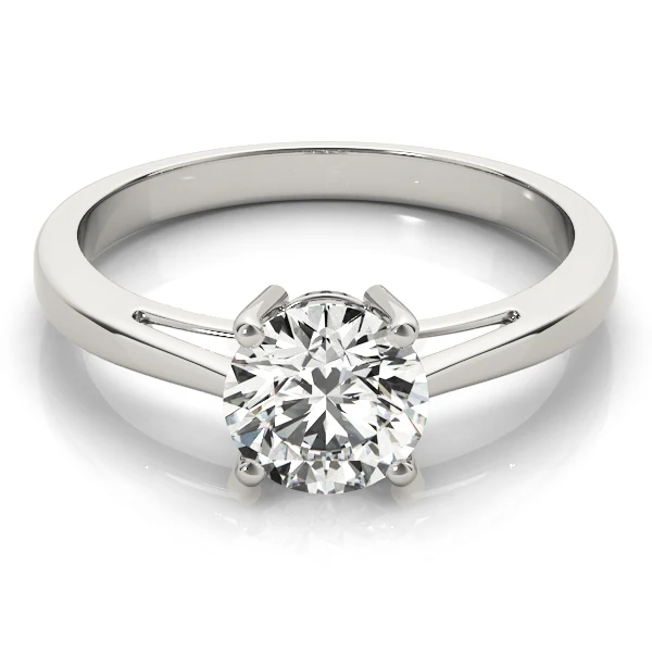 VS-F Lab Grown Diamond 1.00-4.00 Carat Soliatire Engagement Ring 14K Rose Gold 4 Prong Set - Image 10