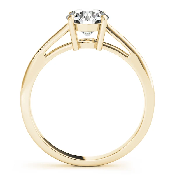 VS-F Lab Grown Diamond 1.00-4.00 Carat Soliatire Engagement Ring 14K Rose Gold 4 Prong Set - Image 7